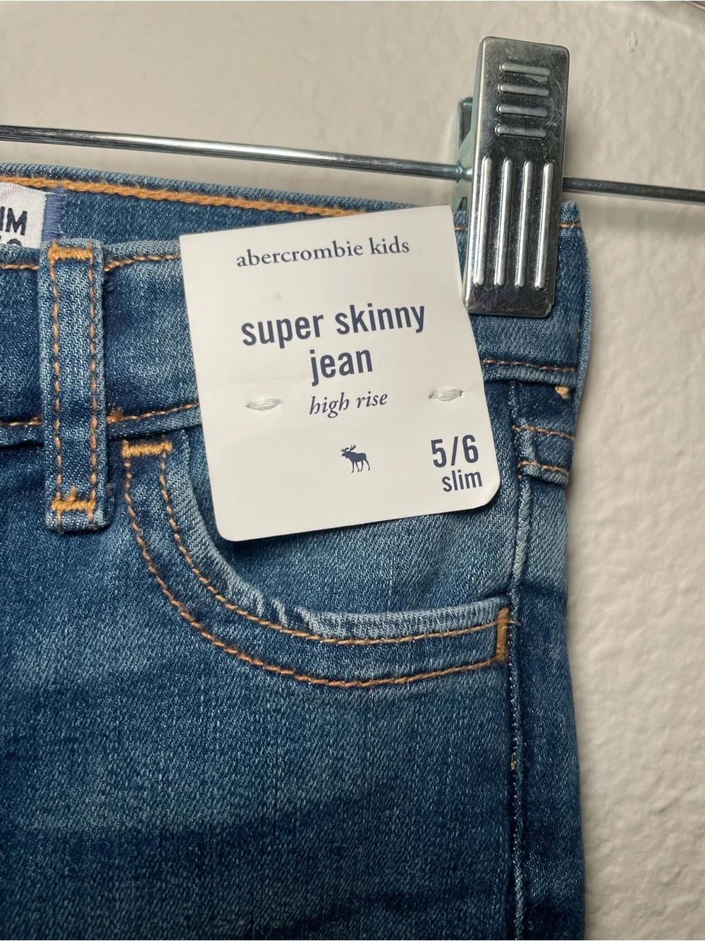 Abercrombie Kids Super Skinny Jeans‎ Sz 5/6 Slim
